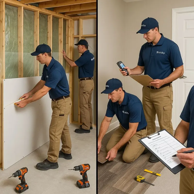 Repairs and Reconstruction process in Frederick County, MD